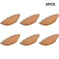 thumbnail image 4 of Monstrate 6 piezas de repuesto para palillos en forma de hoja con estilo japonés, soporte para banquete doméstico, estante de adorno Natural Type3 NO3, 4 of 6