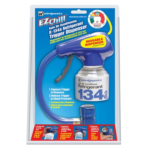EZ Chill Auto Air Conditioning R134a Refrigerant Trigger Dispenser