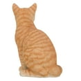 thumbnail image 4 of Pacific Giftware Realistic Looking Orange Tabby Cat Kitten Collectible Figurine Amazing Detail Glass Eyes Hand Painted Resin 12 inch Figurine Perfect for Cat Lover Collectible, 4 of 4