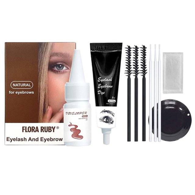 TINYSOME Lash Color Kit Brow Tint Kit SemiPermanent Lasting Eyebrow and