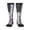3 Black, variant on Women's Knee High Socks Pancreatic Cancer Awareness Flag Outdoor Casual Tube Socks