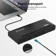 WAVLINK USB-C Dual 4K Laptop Docking Station with 100W Power Adapter for New MacBook Neo