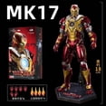 thumbnail image 3 of Figura de acción original de Iron Man de Marvel Toys de ZD MK1 MK3 MK5 MK6 MK7 MK42 MK43 War Machine Patriot Tony Stark, 3 of 5