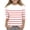 Red, variant on Kids Clothing Girls Shirts Size 10 Crew Neck Top Kids Girls 3/4 Sleeve Tops and Blouses Striped Shirts Y2k Girls Blouse