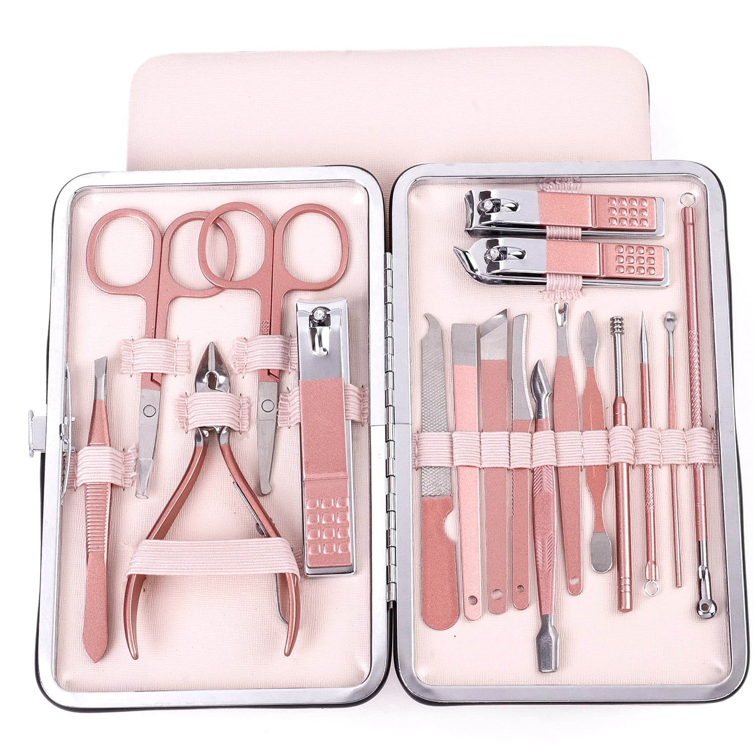 FUMAX 8PCS Nail Clippers Set Bulk for Men Women, Ultra Sharp Finger Nail  Clippers Adult and Toenail Clippers, Manicure Set with Nail Cleaner/File &  Sturdy Metal Tin Case - Yahoo Shopping