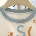 thumbnail image 6 of YDFCWXW Cotton Summer Short Sets for Boys, Comfortable, Casual Shorts Set 3 Months-6 Years, 2-piece Boys' set (White, 18-24 Months), 6 of 6