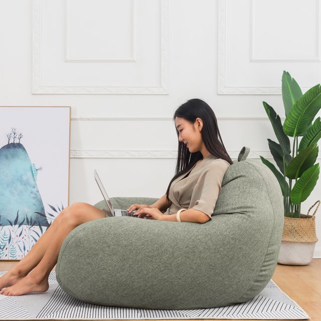Housse de Pouf Décorative Intérieure Multicolore pour Maison, Chaise Tatami, Canapé de Repos, Fauteuil Lounge, Housse Douce et Lavable (Remplissage Non Inclus)