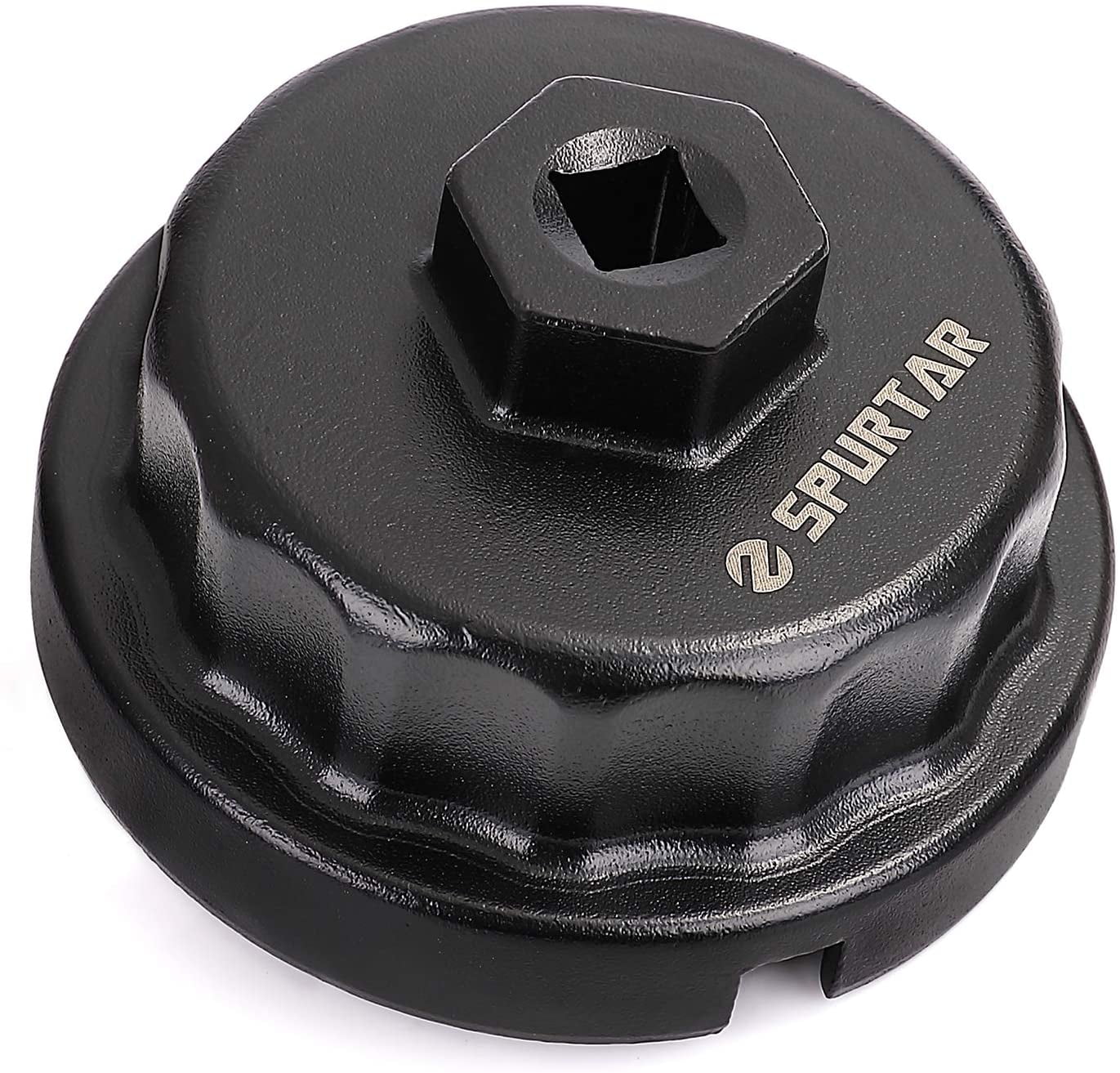 ELECHOI 84-83mm 14-Flute Oil Filter Wrench Tool - Compatible With Mercedes, Dodge, Jeep 3.0L Diesel