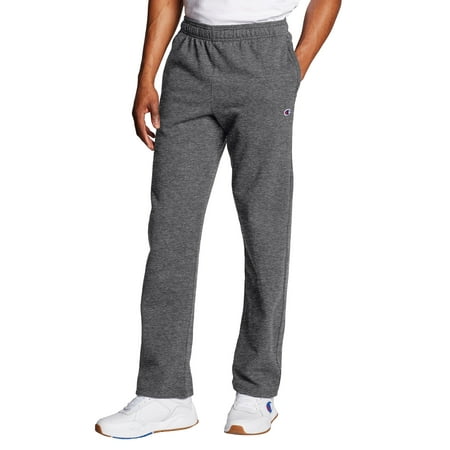 UPC 090563296118 Champion Men s and Big Men s Powerblend Fleece Open Bottom Pants up to Size 2XL upcitemdb