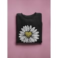 thumbnail image 3 of Daisy Flower With A Heart Sweatshirt Women -GoatDeals Designs, Female XX-Large, 3 of 4