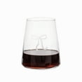 thumbnail image 2 of Holiday Time Bow Stemless Wine Glass 17oz, 2 of 5