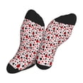 thumbnail image 5 of KLL Ladybugs 2 Print Cool Socks Men's Women's Crew Socks Funny Crazy Novelty Stockings, 5 of 7