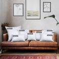 thumbnail image 2 of Almohadas Utopia Bedding, color blanco, 45 x 45 cm (juego de 1), 2 of 9