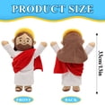 thumbnail image 3 of Bendición Y Gloria Jesús Muñeco De Peluche - Juguete Religioso Con Temática De Oración Para La Iglesia, Escuela Dominical, Navidad, Pascua, Decoración Del Hogar Y Regalos Inspiradores Pascua,, 3 of 6