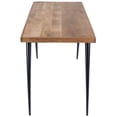thumbnail image 3 of Natural Wood and Metal Desk, 3 of 8
