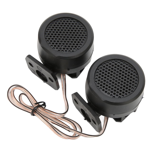 Car Loudspeaker, Dome Tweeter Easy Installation 4 Ohm High Sensitivity For Audio Systems