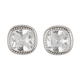 thumbnail image 3 of Aretes de Oro 14k o Plata para Mujer con Zirconia Cúbica LuckyLy, Modelo Cleo Azul plateado UNITALLA, 3 of 6