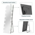 thumbnail image 4 of Resenkos 56x18 Inch Hollywood Style Full-Length LED Mirror with Vertical Design, 4 of 11