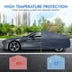 thumbnail image 4 of Funda de coche DINGHAO impermeable para todo tipo de clima para sedán de 190 a 195 pulgadas, 4 of 6