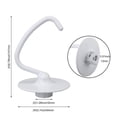 thumbnail image 2 of Dough Hook Replacement For Kitchenaid Mixer K45dh Dough Attachment, 2 of 2