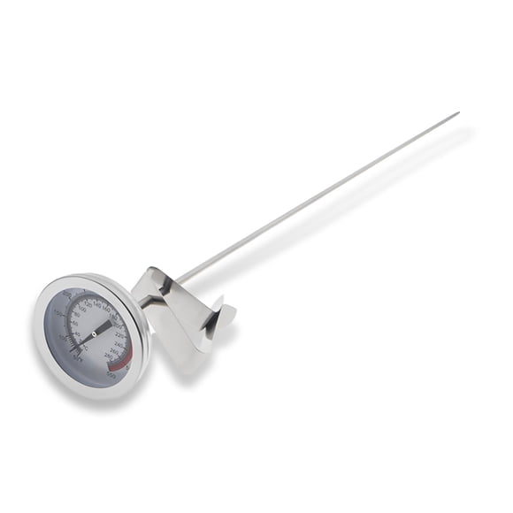 Cateissary Termómetro para horno de aceite para freír de acero inoxidable, utensilios de cocina largos resistentes al calor, utensilios para Cocina y Comedor