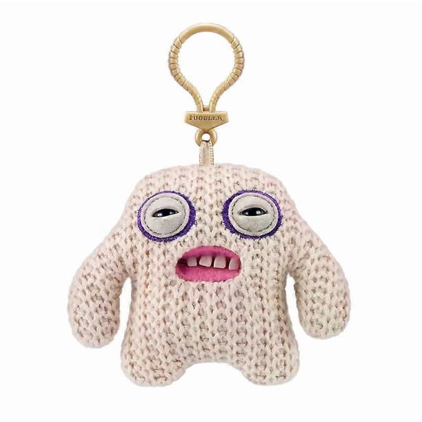 Fuggler Funny Ugly Monster Plush Toys Keychain Kawaii Fuggler Monster Rabbits Cute Stuffed Peluche Dolls Pendants Gifts Kid 12CM