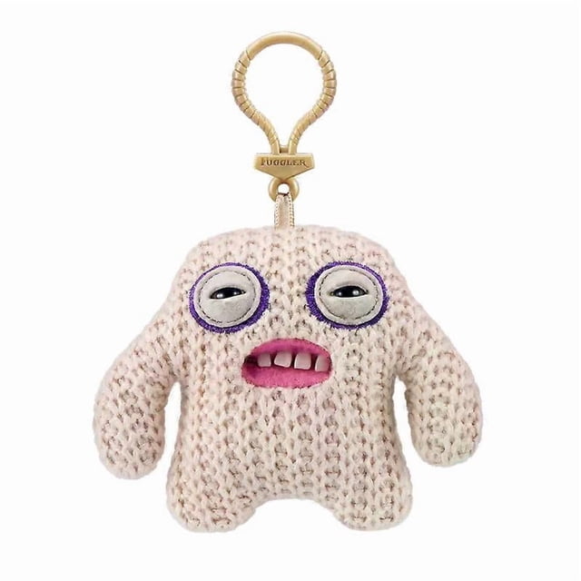 Fuggler Funny Ugly Monster Plush Toys Keychain Kawaii Fuggler Monster Rabbits Cute Stuffed Peluche Dolls Pendants Gifts Kid 12CM