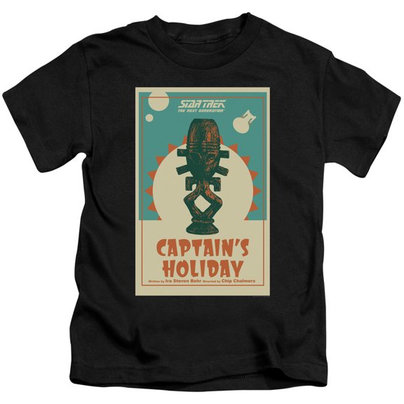 Star Trek Tng Season 3 Episode 19 Youth 18/1 T-Shirt Black