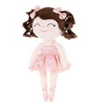 thumbnail image 3 of Gloveleya Baby Girl Gifts Plush Dolls Soft Girls Toy Ballerina Pink 13 Inches with Gift Box, 3 of 15