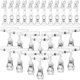 thumbnail image 1 of 40pcs Sign Clips Rotatable Sign Holders Clear Displaying Clips Price Sign Holders for Stores, 1 of 4