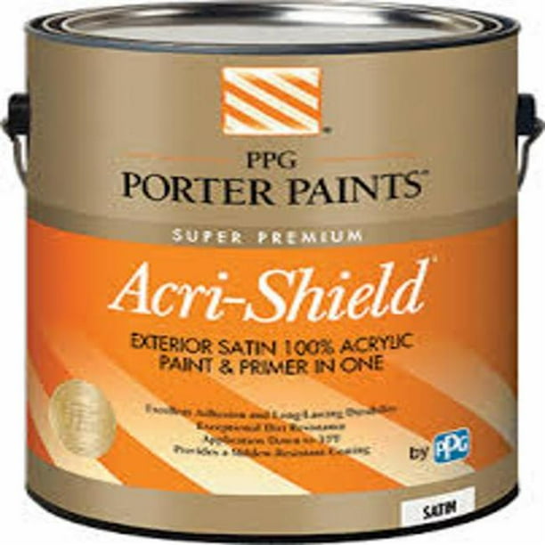 Porter Paints &amp; PPG 7392004 A AcriShield Exterior Latex