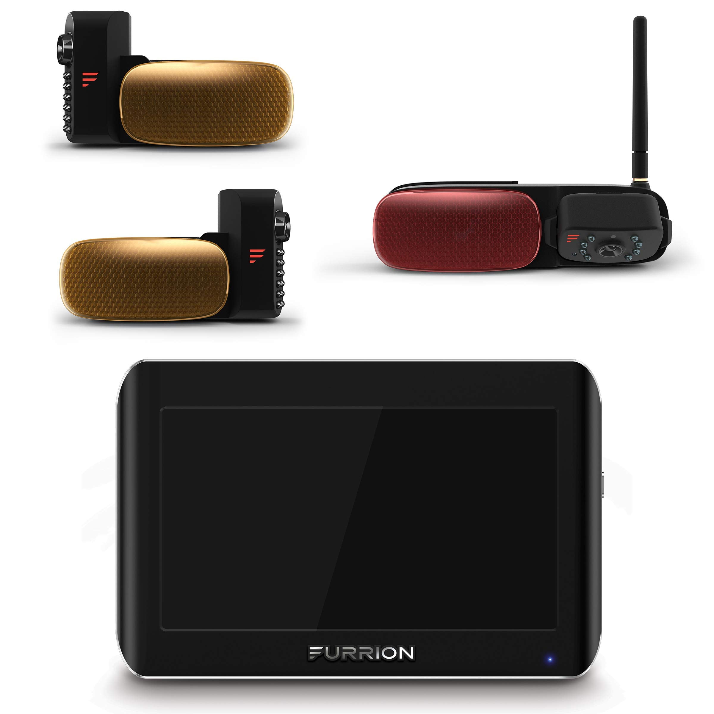 Furrion Vision S 5inch, 3 Camera Wireless RV Backup System with