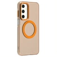 thumbnail image 5 of Allytechgroup Slim Case for Samsung Galaxy A16 5G, Samsung A16 5G Case, Hybrid Shockproof Matte Back Translucent Design Compatible with MagSafe Phone Case for Samsung Galaxy A16 5G, Orange, 5 of 7