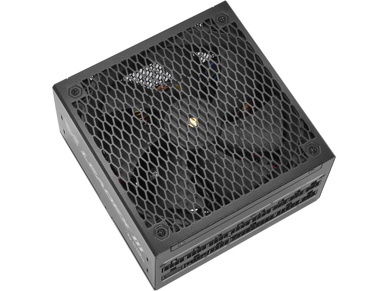 Super Flower Leadex III ATX 3.1 1000W, Cybenetics Platinum, 80+ Gold, 10 Years Warranty, ECO Semi-Fanless Mode, FDB Fan With Copper Shaft, Full Modular Power Supply, SF-1000F14GE, Black