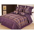 thumbnail image 1 of Madison 7-Piece Duvet Cover Set  King-Purple, 1 of 1