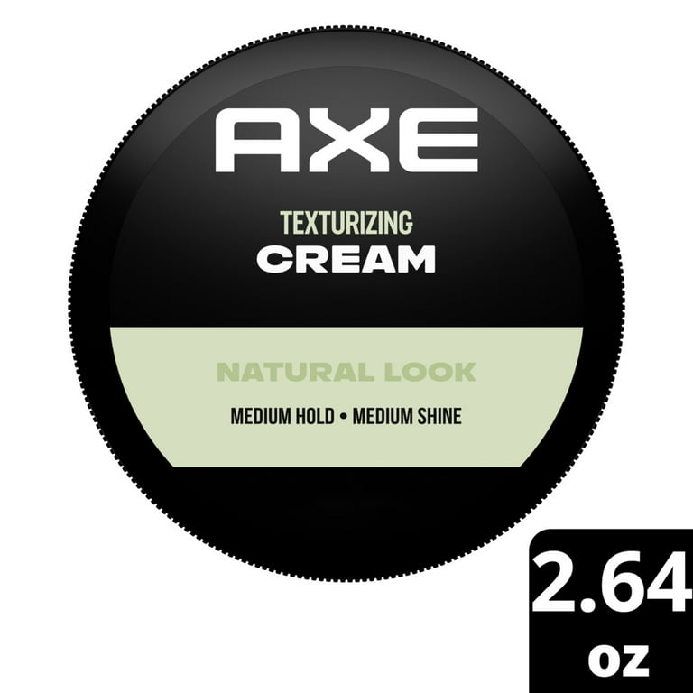 2 pack) AXE Natural Look Texturizing Hair Pomade Styling Cream for
