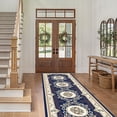 thumbnail image 2 of Washable Runner Rugs for Entryway 2x6 Vintage Hallway Runner Rugs Non-Slip Low Pile, 2 of 6