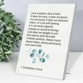 thumbnail image 2 of Love is Patient Love is Kind Wall Art Framed, Engagement Gifts for Couples Newly Engaged Unique, Wedding Gifts for Newlyweds, Gifts for 1 Year Anniversary Boyfriend & Couples, 2 of 6