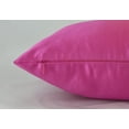 thumbnail image 2 of Aiking Home 2 of 12"x18" Colorful Shiny Poly Satin Throw Pillow Covers, Hot Pink, 2 of 2