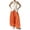 Orange, variant on Women's 2026 Spring Summer Street Style Balloon Wide Leg Pants, Loose Pleated Baggy Harem Trousers, Casual Relaxed Joggers for Daily Wear Beige L