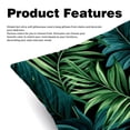 thumbnail image 2 of Tropical Jungle Palm Leaves with Unique Patterns - Set of 2 for Pillows Covers - Available in 16x16, 18x18, 20x20 Inches - Great for Throw Pillow Covers - Versatile for Various Occasions, 2 of 6
