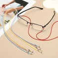 thumbnail image 4 of Uxcell 6 Pcs Correa Trenzada para Gafas, Cadena para Gafas para Mujeres y Hombres, Beige, 4 of 6