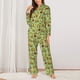 thumbnail image 2 of Fotbe Cute Tractor Conjunto de Pijama de Manga Larga para Mujer con Estampado, Ropa de Dormir de 2 Piezas, Conjunto de Casa Suave y Cómodo con Bolsillos-Large, 2 of 7