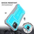 thumbnail image 6 of FITO For iPhone 12 Mini Case, Phone Case with Screen Protector and Kickstand (Blue), 6 of 7