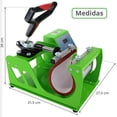 thumbnail image 3 of Plancha Sublimacion Semiautomática Gutstark Tazas Termos Botellas, 3 of 9