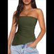 thumbnail image 2 of Camiseta Sin Mangas Sexy de Moda de Verano Verde L, 2 of 7