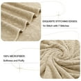 thumbnail image 3 of 12 Piece Family Towels Set for Bathroom, Quick Drying, High Absorbent Ultra Soft Towel Sheet, Includes 4 Bath Towels, 4 Hand Towels, & 4 Washcloths (Dark Camel), 3 of 7