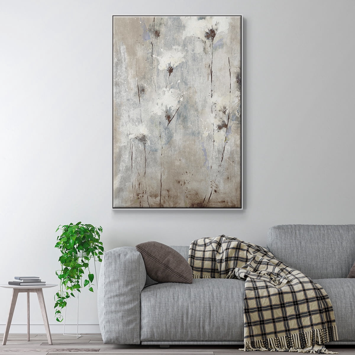 Here today, Gone tomorrow Framed Premium Gallery Wrapped Canvas - Ready to Hang