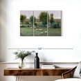 thumbnail image 3 of Elephant Stock Field Of Sheep I Wall Art - Horizontal Multi Panel Canvas - Living Room Wall Decor - Nature Multi Panel - Green And Purple Decor By Tim O'toole - 33" x 20", 3 of 8