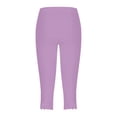 thumbnail image 5 of WILLBEST Pantalones Capri Casuales con Ribete de Encaje para Mujer, Cómodos Y Elegantes, para El Hogar, para El Tiempo Libre, para Primavera Y Verano. XXXGrande, 5 of 5